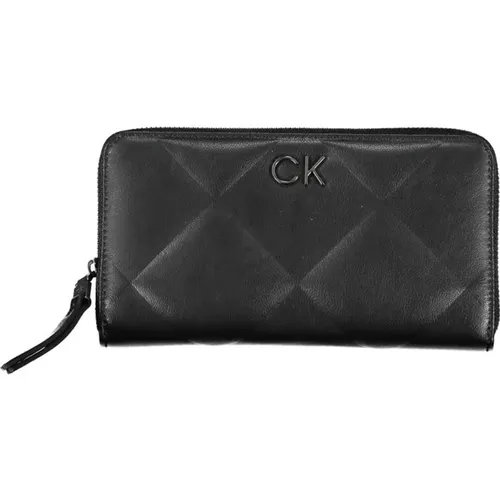 Elegant RFID-blocking Wallet with Logo , female, Sizes: ONE SIZE - Calvin Klein - Modalova