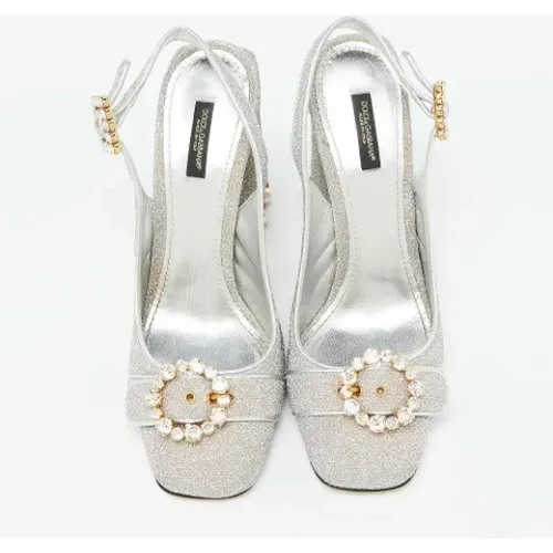 Pre-owned Metal heels , female, Sizes: 8 UK - Dolce & Gabbana Pre-owned - Modalova