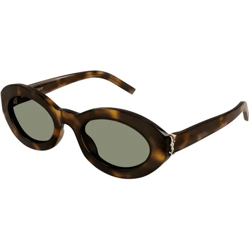 Ovalada Sonnenbrille , unisex, Größe: 52 MM - Saint Laurent - Modalova