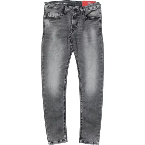 Kinder Jeans Hose Gewaschen Stil - Diesel - Modalova