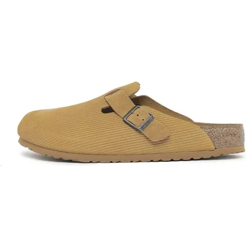 Corduroy Cork Sandals , male, Sizes: 8 UK - Birkenstock - Modalova