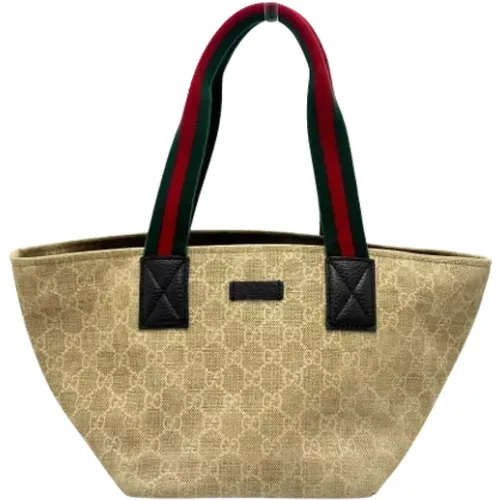 Pre-owned Canvas gucci-bags , female, Sizes: ONE SIZE - Gucci Vintage - Modalova