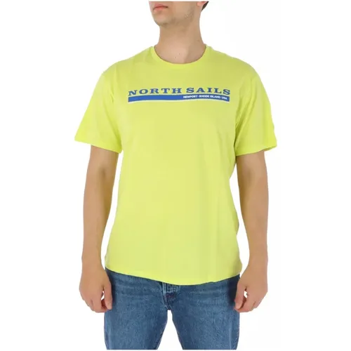 Round Neck T-Shirt , male, Sizes: M, L, S, XL, 2XL - North Sails - Modalova