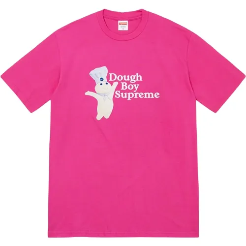 Limited Edition Doughboy Tee Magenta , male, Sizes: 2XL, XL, S - Supreme - Modalova