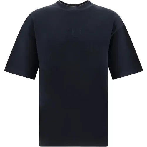 Cotton Logo T-Shirt , male, Sizes: S - Balenciaga - Modalova