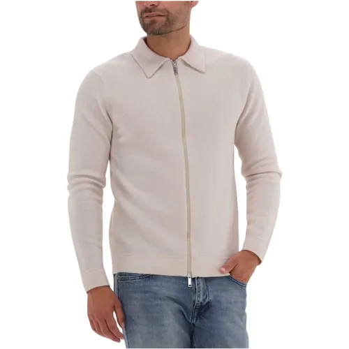 Zip Cardigan Sweater , Herren, Größe: 2XL - Selected Homme - Modalova
