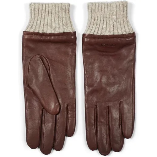 Ella Leather Women's Gloves , female, Sizes: 7 1/2 IN, 8 IN, 8 1/2 IN - Howard London - Modalova
