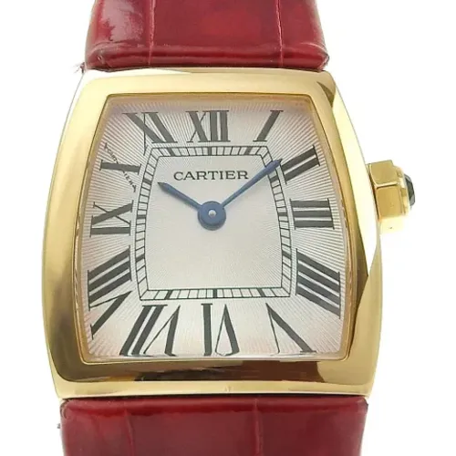 Pre-owned Metal watches , female, Sizes: ONE SIZE - Cartier Vintage - Modalova