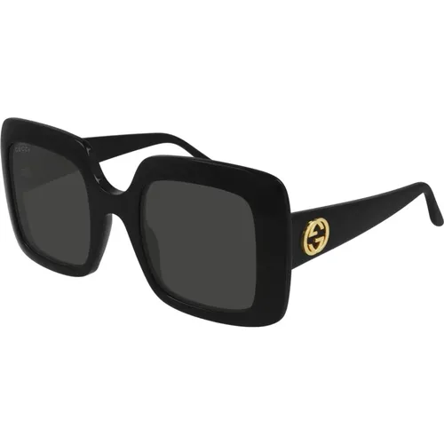 Grey Sunglasses Gg0896S , female, Sizes: 52 MM - Gucci - Modalova