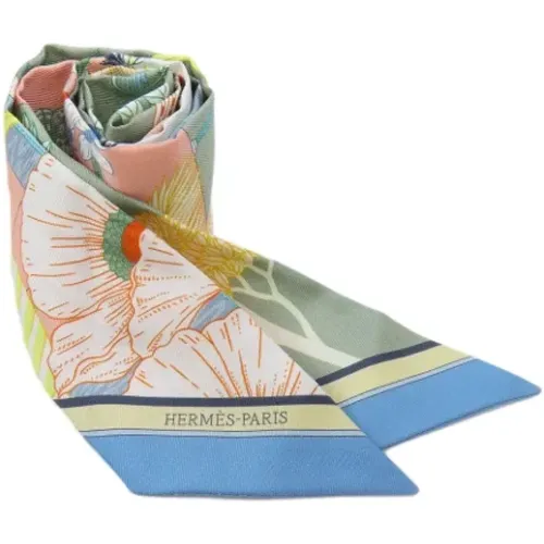 Pre-owned Silk scarves , female, Sizes: ONE SIZE - Hermès Vintage - Modalova