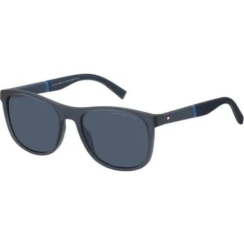 Matte Sunglasses , unisex, Sizes: 54 MM - Tommy Hilfiger - Modalova