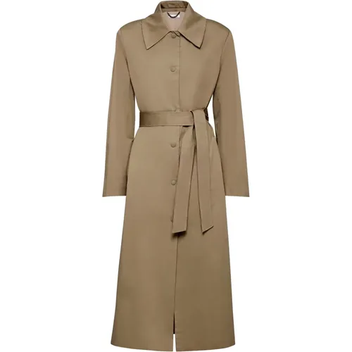 Oversized Trenchcoat mit Schulterriemen , Damen, Größe: S - MVP wardrobe - Modalova