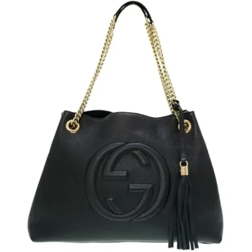 Pre-owned Leather totes , female, Sizes: ONE SIZE - Gucci Vintage - Modalova