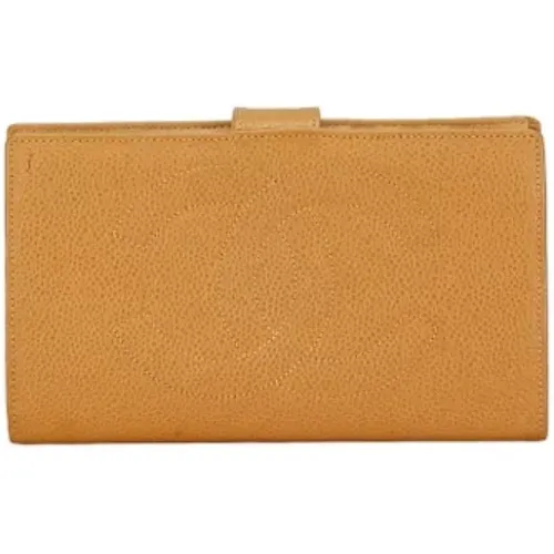 Pre-owned Leather wallets , female, Sizes: ONE SIZE - Chanel Vintage - Modalova