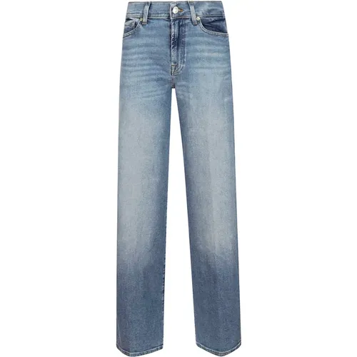 Luxe Vintage Love Soul Jeans , female, Sizes: W29, W28, W25 - 7 For All Mankind - Modalova