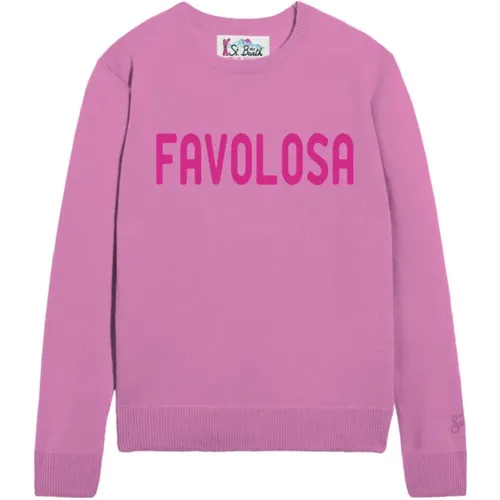 Rosa Pullover für Frauen - MC2 Saint Barth - Modalova