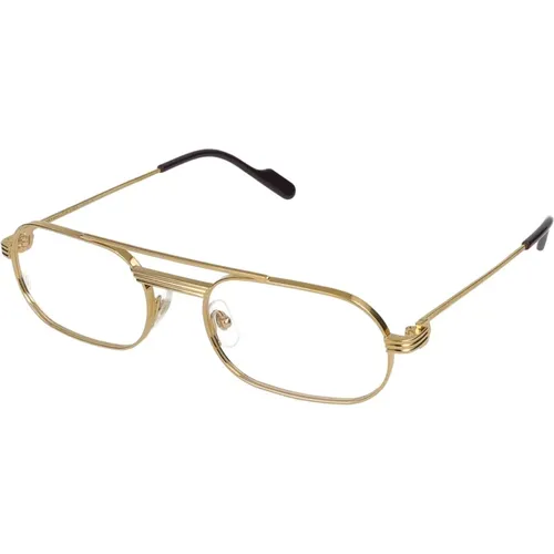 Stylish Eyeglasses Ct0410O , male, Sizes: 57 MM - Cartier - Modalova
