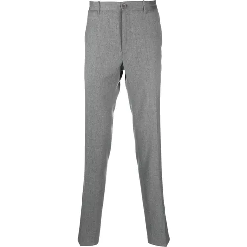 Slim Fit Wool Pants , male, Sizes: 2XL - Incotex - Modalova