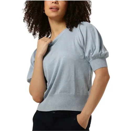 Liva Knit Tee Damen Top Minus - Minus - Modalova