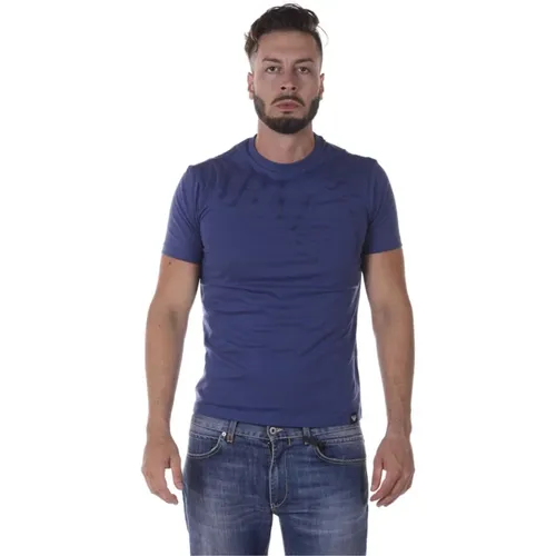 Casual Logo Print Top , Herren, Größe: L - Armani Jeans - Modalova