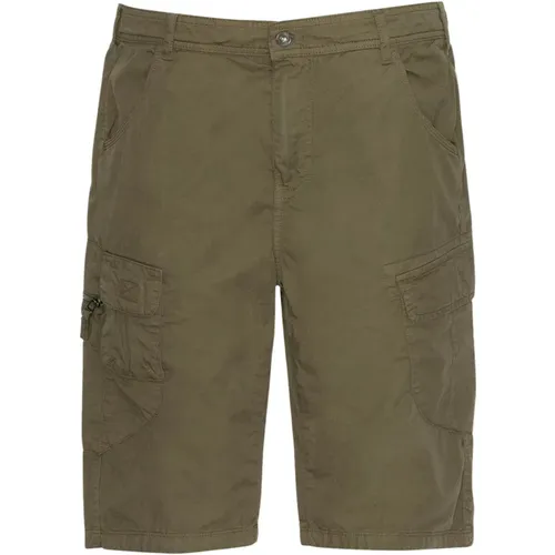 Cargo multipocket Bermuda shorts , Herren, Größe: W32 - Schott NYC - Modalova