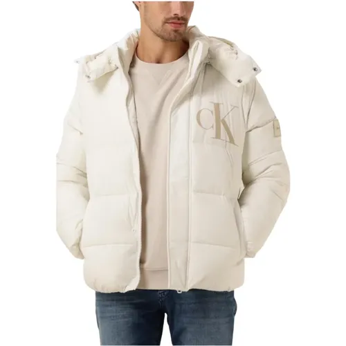 Herren Essentials Non Down Jacke , Herren, Größe: M - Calvin Klein - Modalova