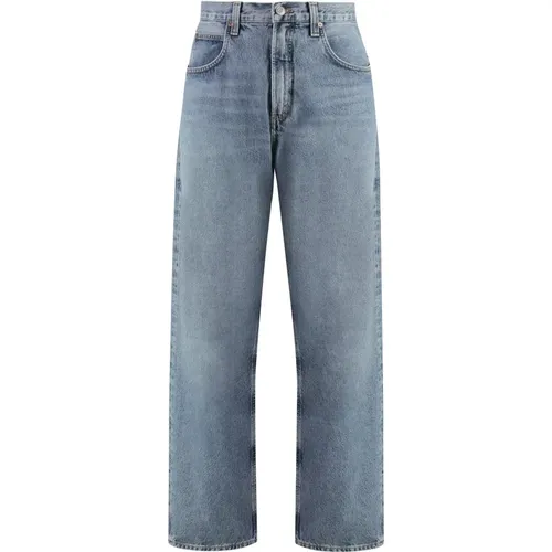 Stylische Fusion Baggy Jeans , Herren, Größe: W29 - Agolde - Modalova