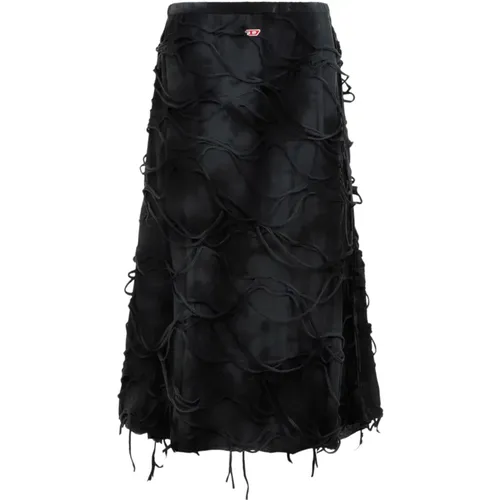 Skirt Aw24 Style , female, Sizes: S - Diesel - Modalova