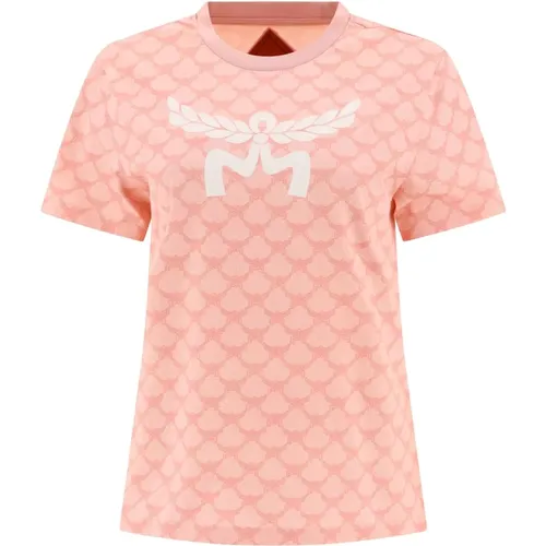 T-Shirts , Damen, Größe: M - MCM - Modalova