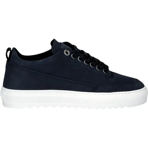 Blaue Torino Sophisticated Sneakers , Herren, Größe: 44 EU - Mason Garments - Modalova