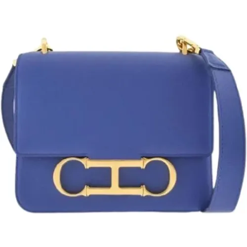 Initials Insignia Leather Bag , female, Sizes: ONE SIZE - Carolina Herrera - Modalova