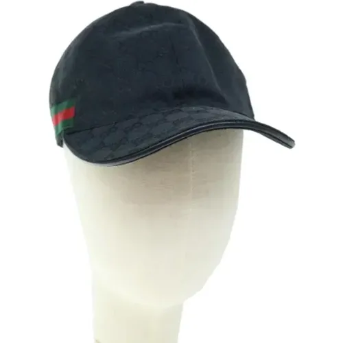 Pre-owned Canvas hats , female, Sizes: ONE SIZE - Gucci Vintage - Modalova