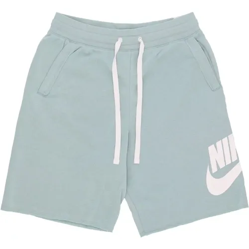 Alumni Tracksuit Shorts Mineral/White , male, Sizes: XL - Nike - Modalova