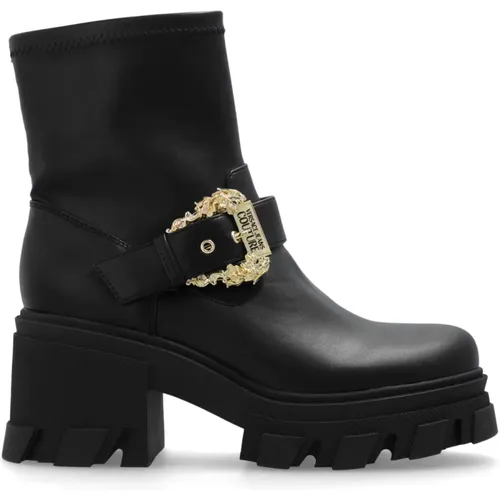 Stiefeletten , Damen, Größe: 36 EU - Versace Jeans Couture - Modalova