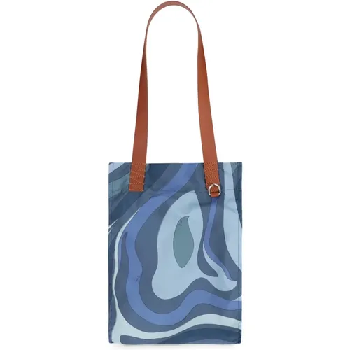 Fiamme Print Tote Tasche - EMILIO PUCCI - Modalova