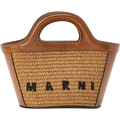 Tropicalia Micro Tote Bag , female, Sizes: ONE SIZE - Marni - Modalova