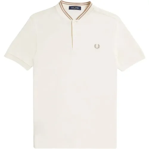 Bomber Neck Polo Shirt Fred Perry - Fred Perry - Modalova