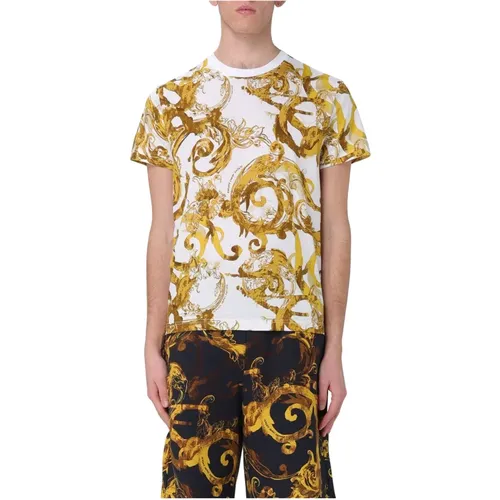 T-Shirts , male, Sizes: M - Versace - Modalova