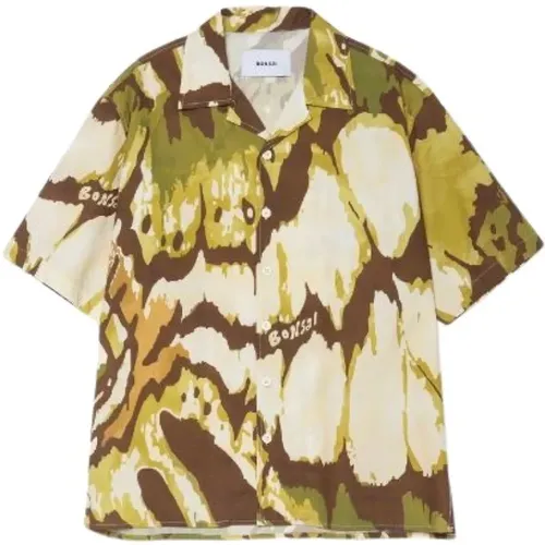 Stylische Hemden für Pflanzenliebhaber , Herren, Größe: XS - Bonsai - Modalova