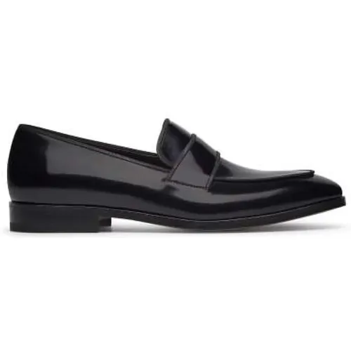 Formal Leather Loafer Shoe , male, Sizes: 8 UK, 7 1/2 UK, 10 UK, 6 UK, 7 1/3 UK, 9 UK - Fabi - Modalova