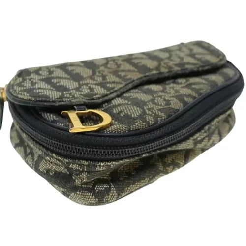 Pre-owned Canvas clutches , female, Sizes: ONE SIZE - Dior Vintage - Modalova