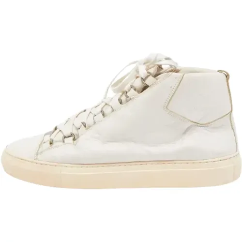 Pre-owned Leder sneakers , Damen, Größe: 40 EU - Balenciaga Vintage - Modalova