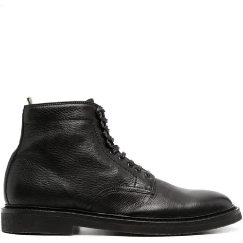 Flexi203 Leather Boots , male, Sizes: 10 UK, 11 UK - Officine Creative - Modalova