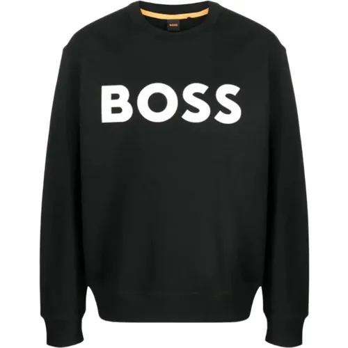 Stylischer Sweatshirt Upgrade , Herren, Größe: S - Hugo Boss - Modalova
