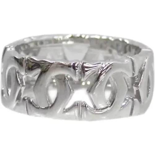 Pre-owned White Gold rings , female, Sizes: ONE SIZE - Cartier Vintage - Modalova