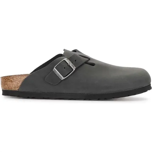 Buckle Mules - Slip-On Design , male, Sizes: 9 UK, 8 UK, 10 UK, 7 UK - Birkenstock - Modalova