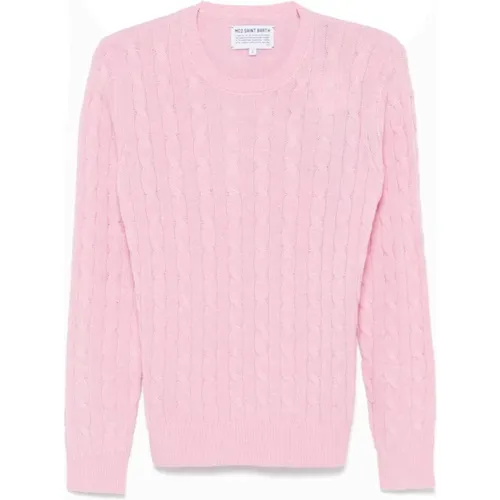 Bubblegum Strickpullover , Damen, Größe: M - MC2 Saint Barth - Modalova