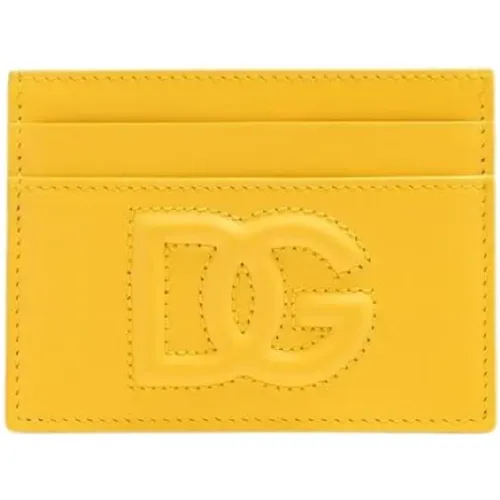 Stylish Card Holder , female, Sizes: ONE SIZE - Dolce & Gabbana - Modalova