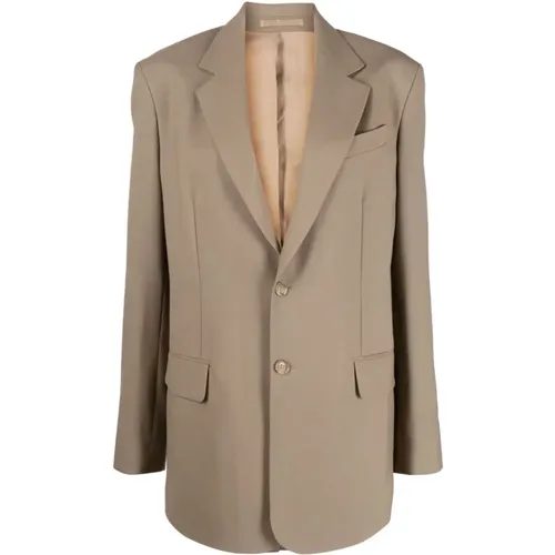 Taupe Oversize Blazer , female, Sizes: XS - Filippa K - Modalova