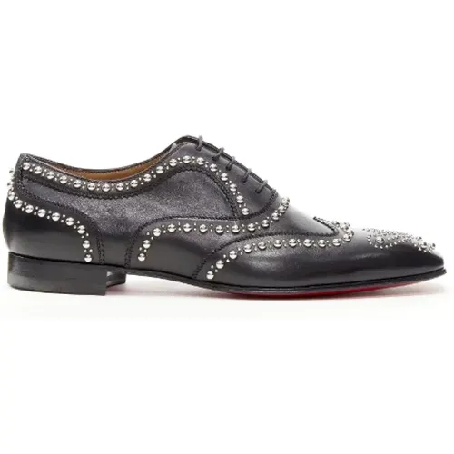 Pre-owned Leather flats , female, Sizes: 9 UK - Christian Louboutin Pre-owned - Modalova